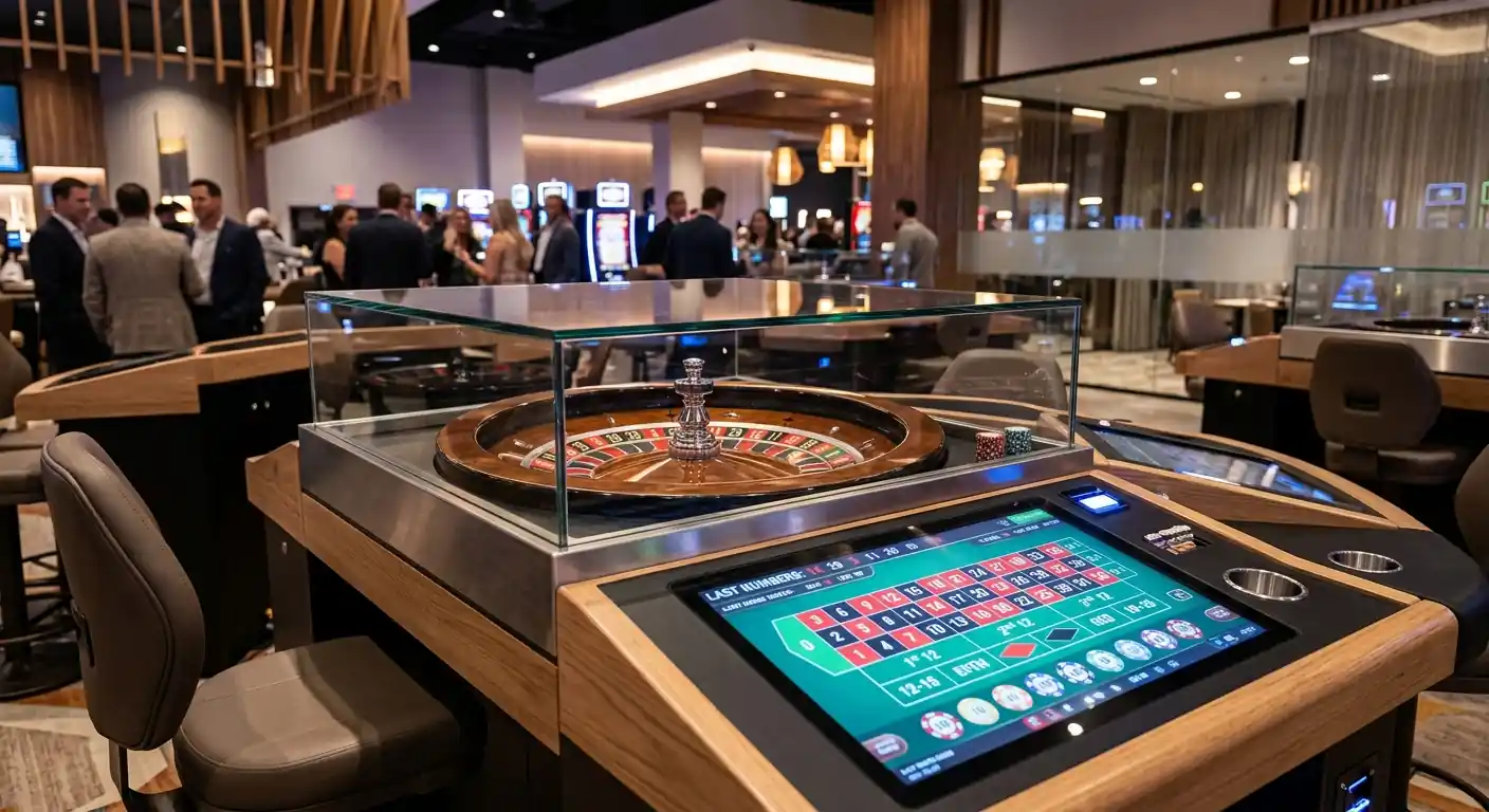 Automatischer Roulette-Kessel ohne menschlichen Dealer