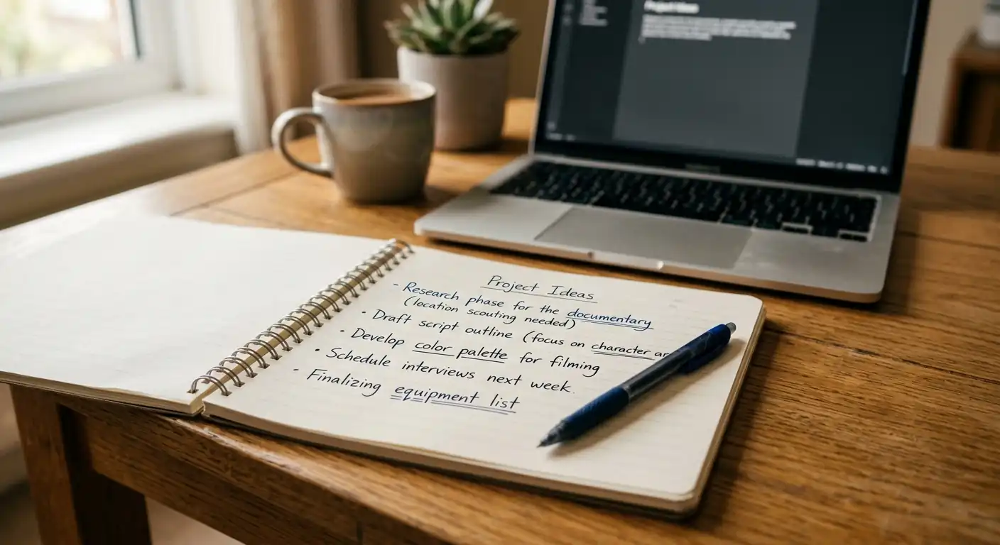 Notizblock mit handschriftlichen Notizen zu Umsatzfaktor und Frist eines Bonus ohne Einzahlung