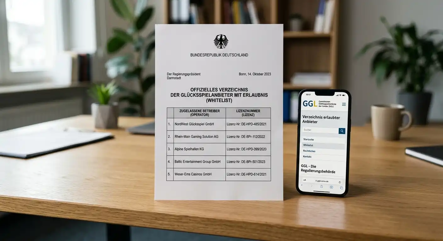 GGL-Lizenz Whitelist und deutsche Regulierung mit OASIS und LUGAS
