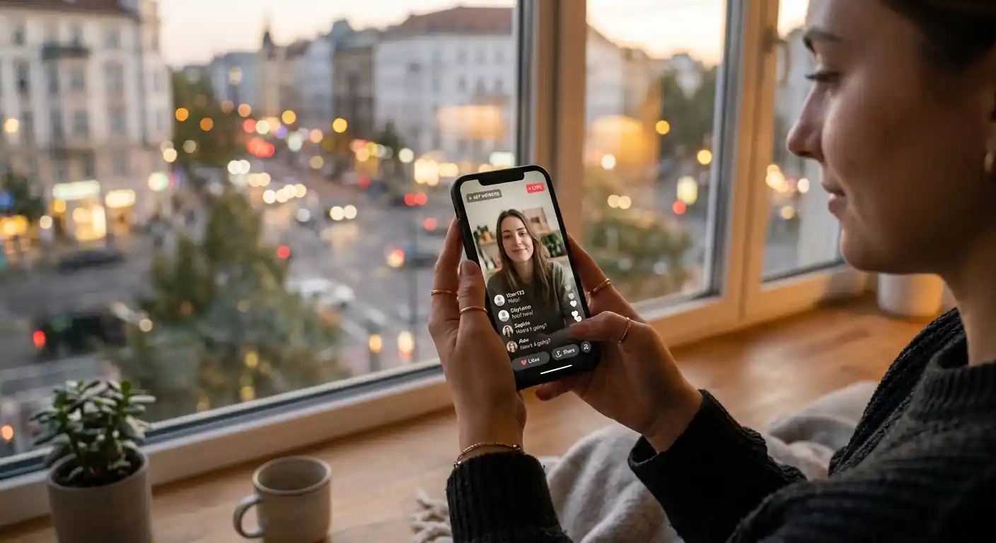 Mobile Nutzung von Live-Dealer-Spielen auf Smartphone und stabilem Stream