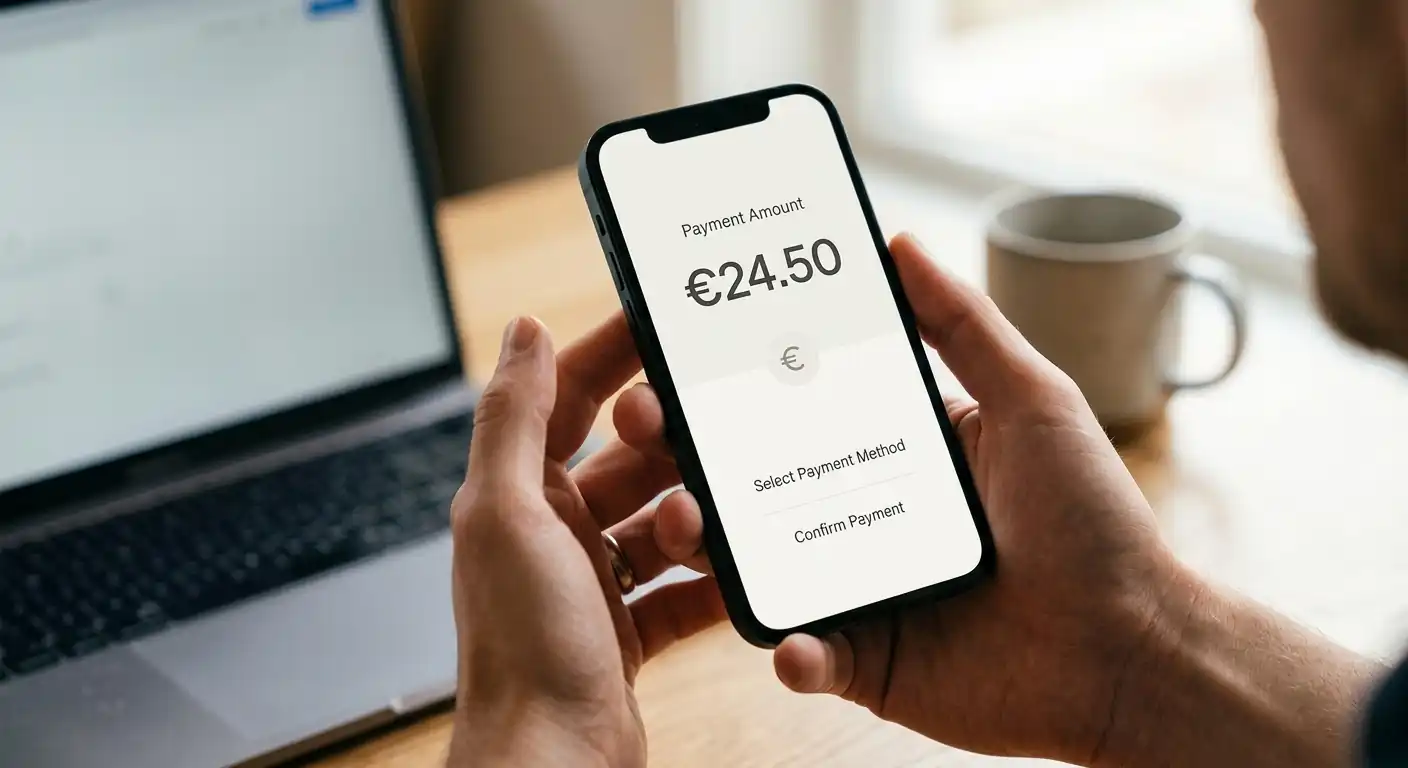 Smartphone mit Zahlungsoptionen für Auszahlungen im Casino ohne Lizenz